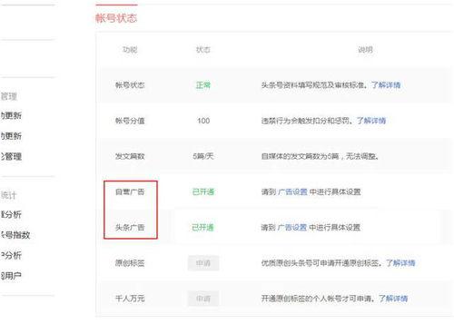 头条广告有什么收益,轻松实现财富增长的秘密通道