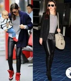 明星同款黑裤子,时尚潮流必备单品